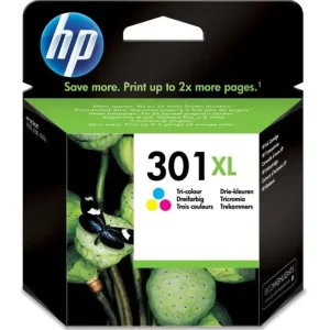 HP Cartuccia originale inchiostro tricromia ad alta capacità 301XL Reso Gratuito