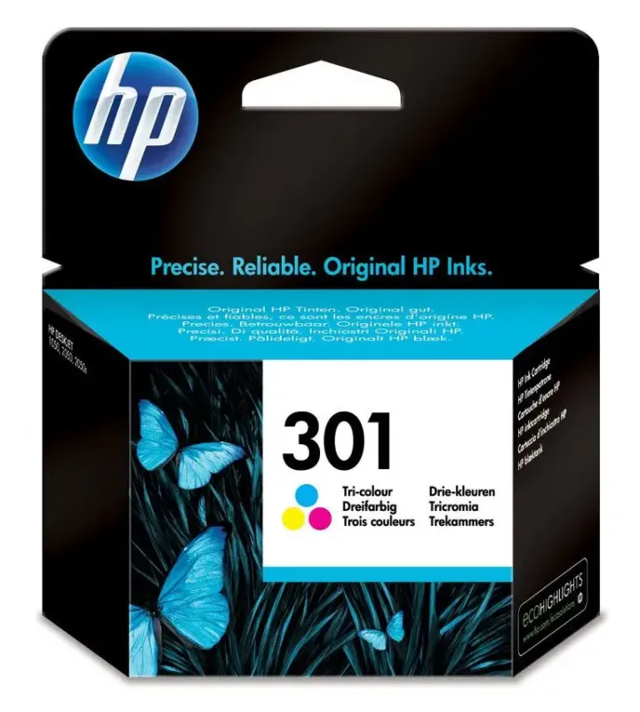 HP Cartuccia originale inchiostro tricromia 301 Spedito Oggi