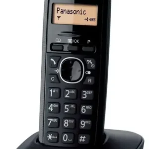 Spedizione Espresso Panasonic KX-TG1611 Telefono DECT Identificatore di chiamata Nero
