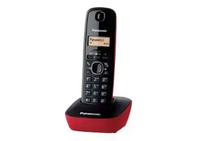 Affare Panasonic KX-TG1611 Telefono DECT Identificatore di chiamata Nero, Rosso