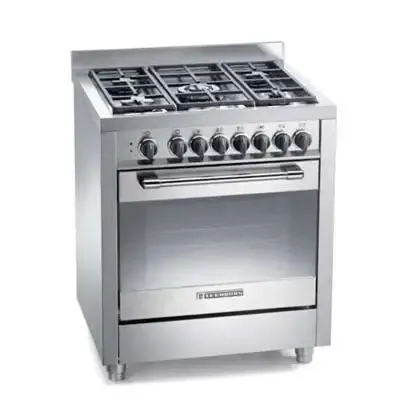 Direttamente Dal Produttore Tecnogas PT767XS cucina Piano cottura Gas Acciaio inossidabile A
