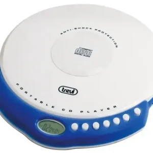 Trevi CMP 498 Lettore CD portatile Blu, Bianco Prezzo Ridotto