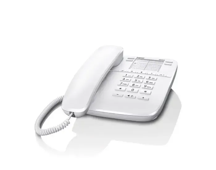 Nuova Collezione Gigaset DA410 Telefono analogico Bianco