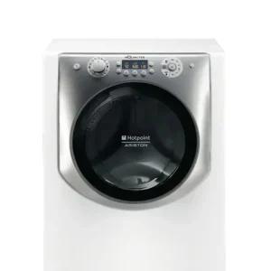 Pagamento Sicuro Hotpoint AQD970F 69 lavasciuga Libera installazione Caricamento frontale Argento, Bianco