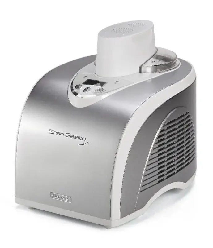 Offerta Lampo Ariete 0693 Gelatiera compressore 135 W Argento, Bianco