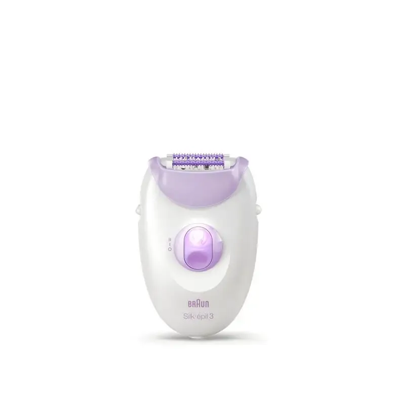 Braun Silk-épil 3 -170, Epilatore Donna Per La Rimozione Duratura Dei Peli - Bianco/Viola Prezzo Di Fabbrica