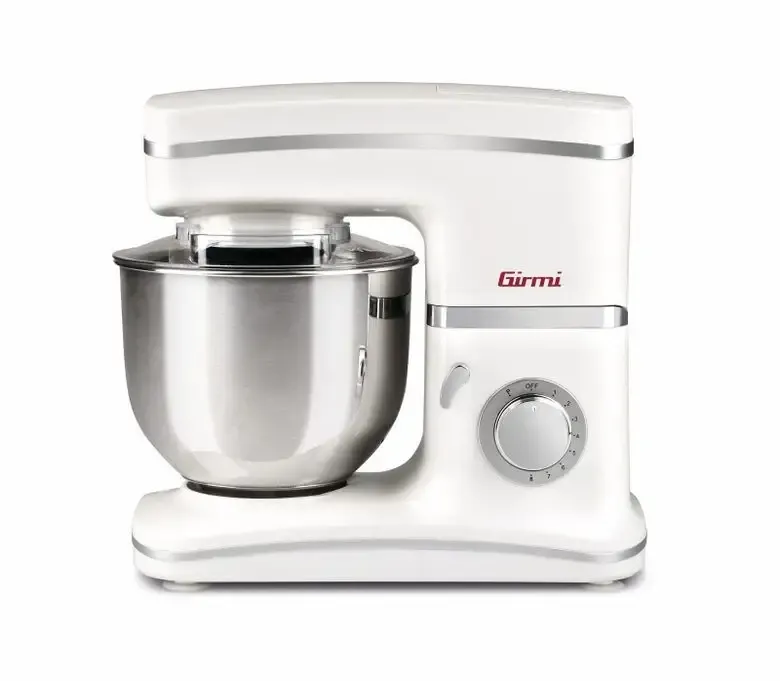 Prezzo Ridotto Girmi IM30 Gastronomo Sbattitore con base 1300 W Acciaio inossidabile, Bianco