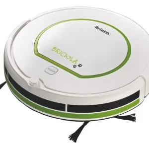 Ariete Briciola Aspirapolvere Robot 0,5 L Senza sacchetto Verde, Bianco Offerta Lampo