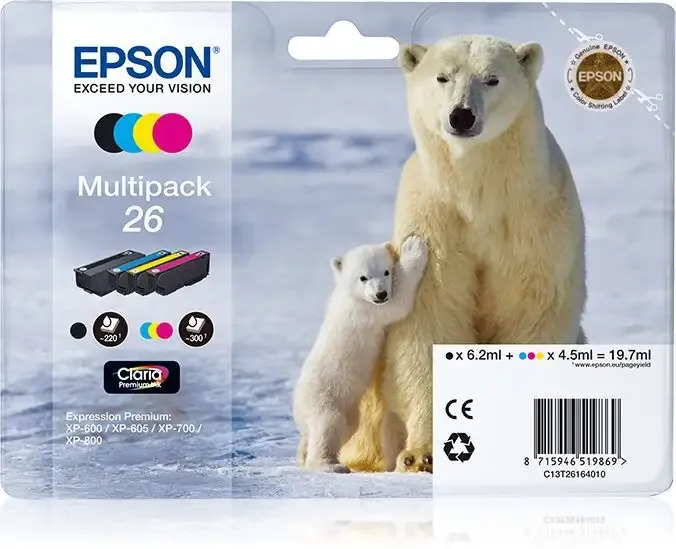 Epson Polar bear Multipack 26 Compra Adesso