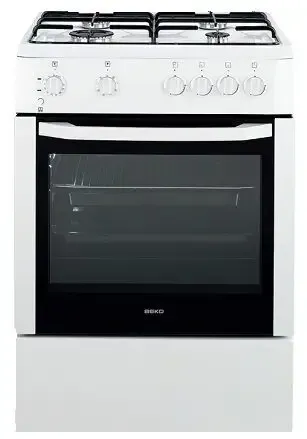 Popolare Beko CSG 62000 DW cucina Piano cottura Gas Bianco A