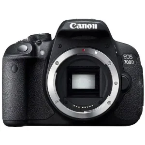 Saldi Canon EOS 700D Corpo della fotocamera SLR 18 MP CMOS 5184 x 3456 Pixel Nero