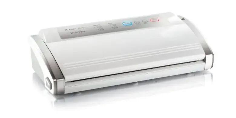 Magic Vac Dinamika macchina per sottovuoto 800 mbar Argento, Bianco Economico