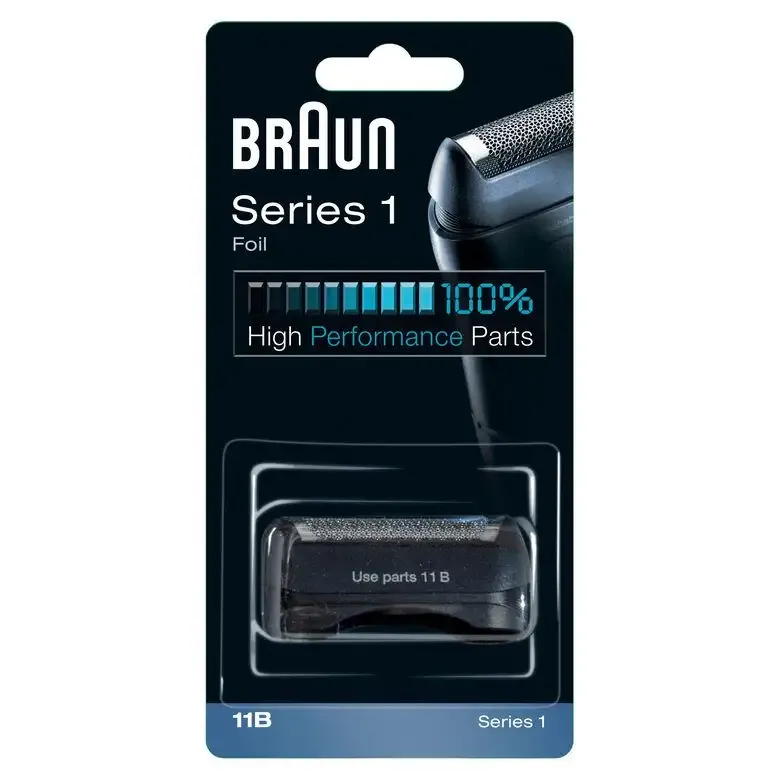 Prezzo Conveniente Braun Testina di ricambio 11B Nero - Compatibile con i rasoi della Serie 1