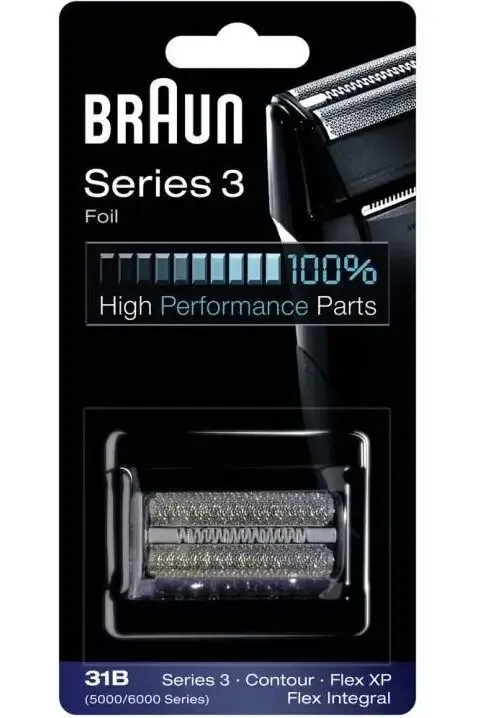 Braun Lamina Di Ricambio 31B Per Rasoi Elettrici Flex XP, Flex Integral Offerta