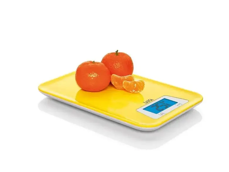 Prezzo Ridotto Laica KS1023Z bilancia da cucina Giallo Superficie piana Rettangolo Bilancia da cucina elettronica