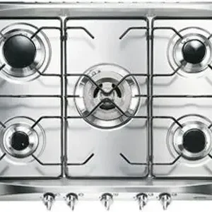 Smeg SR275X piano cottura Acciaio inossidabile Da incasso Gas 5 Fornello(i) Prezzo Ridotto