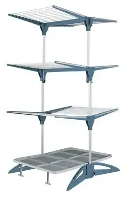 Meliconi Stendimeglio Maxi Stendibiancheria Blu, Argento Ultime Pezzi