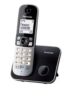 Panasonic KX-TG6811 Telefono DECT Identificatore di chiamata Nero, Bianco Saldi