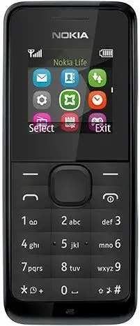 Solo Oggi Nokia 105 3,56 cm (1.4") 70 g Nero Telefono di livello base