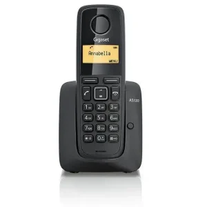 Prezzo Ridotto Gigaset AS120 Telefono DECT Identificatore di chiamata Nero