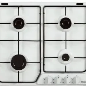 Occasione Imperdibile De’Longhi YBF 46 ASV piano cottura Bianco Da incasso Gas 4 Fornello(i)