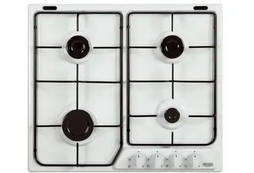 Occasione Imperdibile De’Longhi YBF 46 ASV piano cottura Bianco Da incasso Gas 4 Fornello(i)