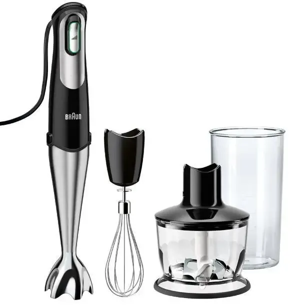 Braun MQ735 Sauce 0,5 L Frullatore ad immersione 750 W Nero, Acciaio inossidabile Economico