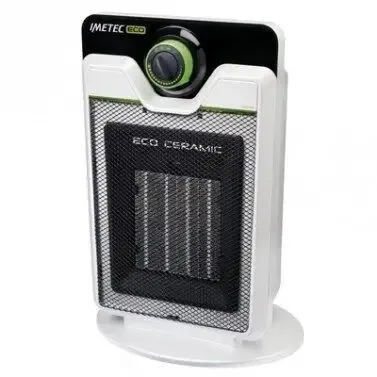 Imetec CFH-100 Nero, Bianco 2000 W Riscaldatore ambiente elettrico con ventilatore Must-Have