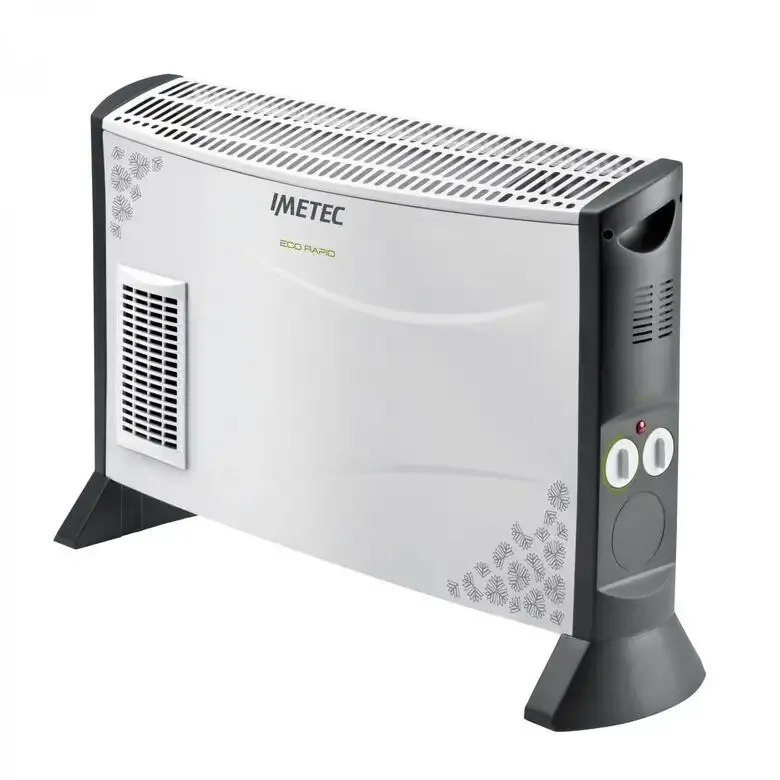 Imetec ECO RAPID TH1 100 Interno Grigio, Bianco 2000 W Stufa elettrica a convezione Promo Stagionale