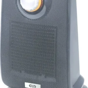 Solo Oggi Argoclima Beat Nero 2000 W Riscaldatore ambiente elettrico con ventilatore