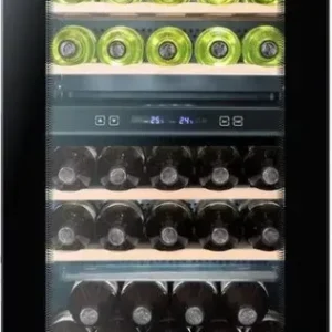 Reso Gratuito Haier WS49GDB cantina vino Libera installazione Nero 49 bottiglia/bottiglie