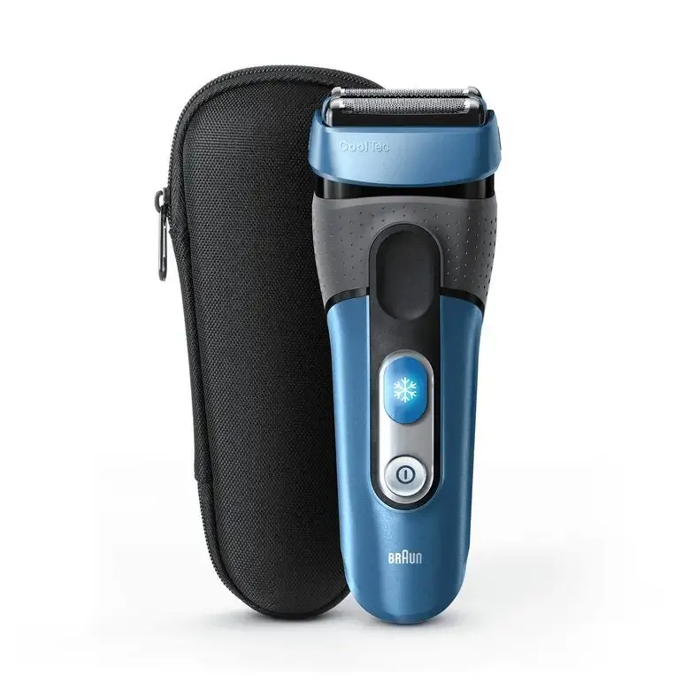 Braun °CoolTec CT4s Rasoio Trimmer Nero, Blu Di Tendenza