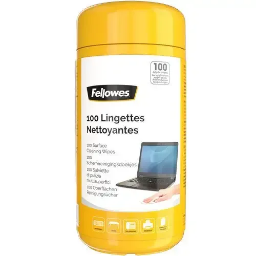 Prezzo Di Fabbrica Fellowes 9971509 kit per la pulizia LCD/TFT/Plasma Panni umidi per la pulizia dell‘apparecchiatura