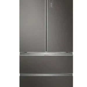 Ultime Pezzi Haier FD 83 Serie 7 HB18FGSAAA frigorifero side-by-side Libera installazione 539 L E Argento, Titanio