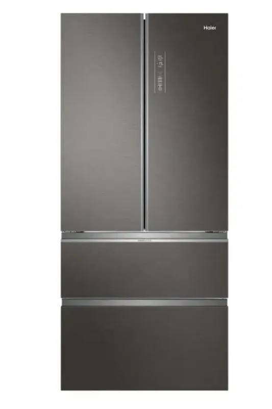 Ultime Pezzi Haier FD 83 Serie 7 HB18FGSAAA frigorifero side-by-side Libera installazione 539 L E Argento, Titanio