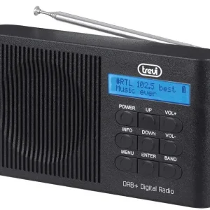 Trevi DAB 7F91 R Portatile Digitale Nero Compra Online