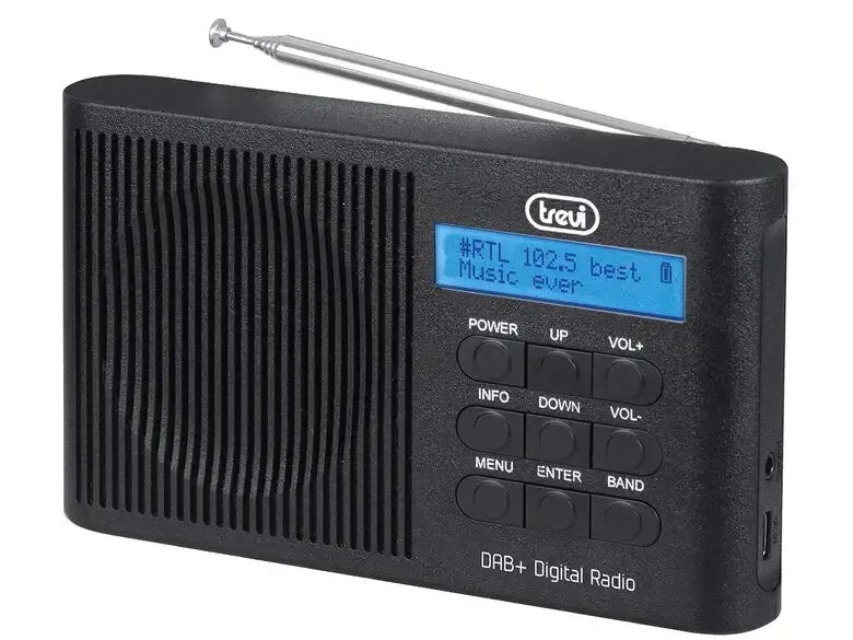 Trevi DAB 7F91 R Portatile Digitale Nero Compra Online