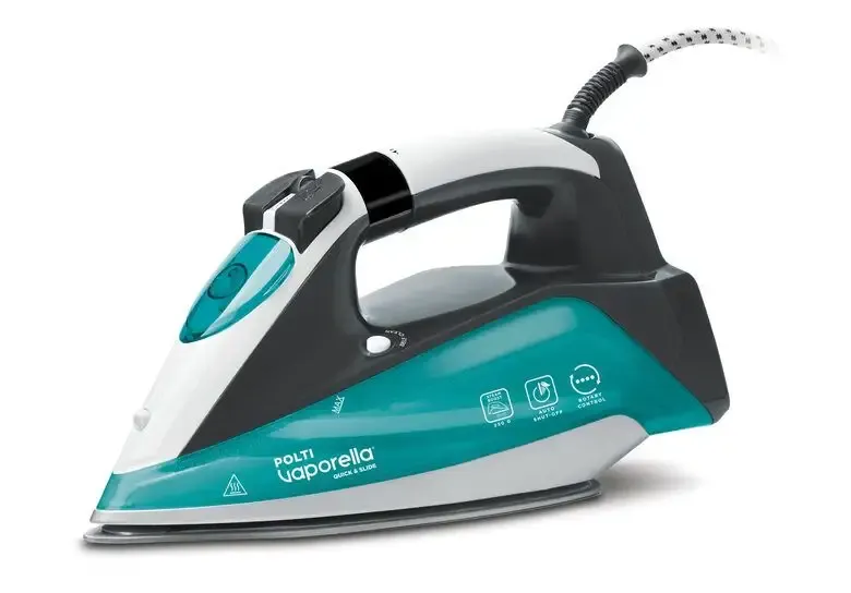 Prezzo Conveniente Polti Vaporella Quick & Slide QS220 Ferro a vapore Alluminio 2400 W Verde, Bianco