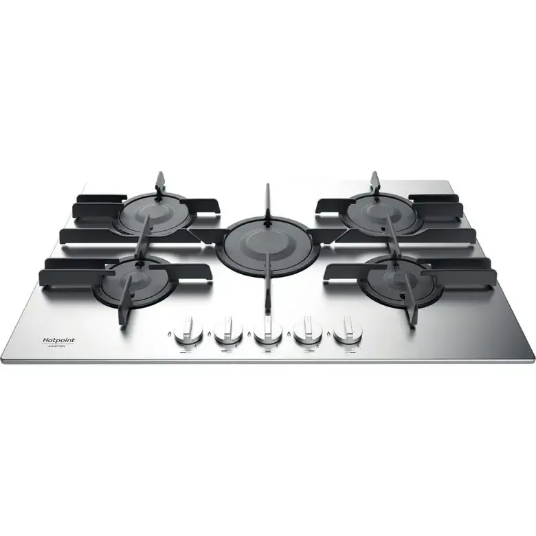 Hotpoint FTGHL 751 D/IX/HA Acciaio inossidabile Da incasso 75 cm Gas 5 Fornello(i) Prezzo Basso