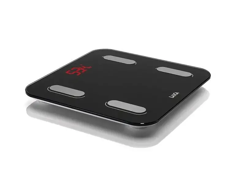 Laica PS7015 bilance pesapersone Quadrato Nero Bilancia pesapersone elettronica Ultime Pezzi