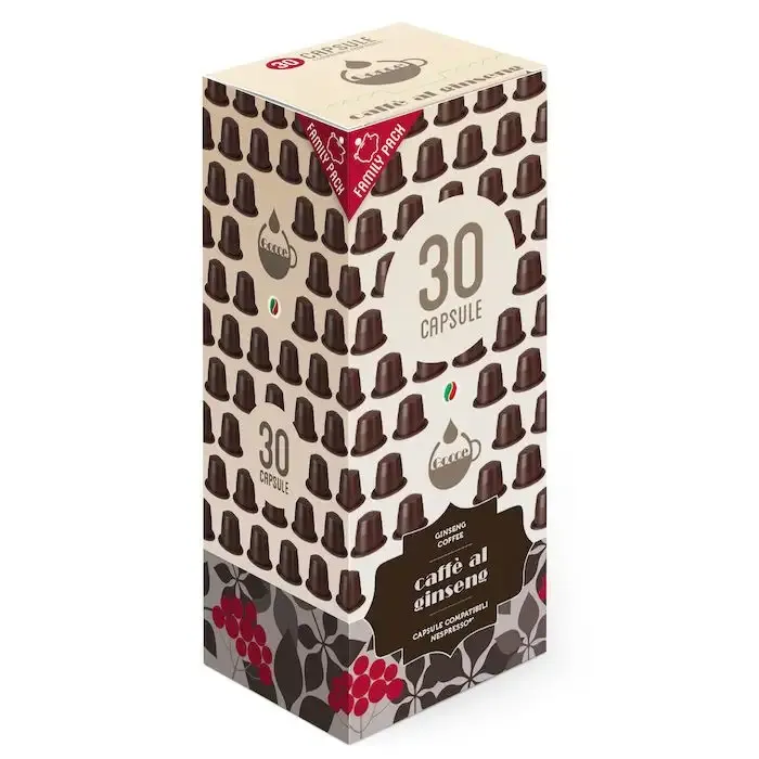 Gocce di caffè Ginseng Capsule caffè 30 pz Solo Oggi