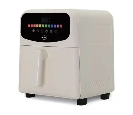 RGV Fry Type 6 Air Singolo 6 L Indipendente 1700 W Friggitrice ad aria calda Beige, Nero Offerta Del Giorno