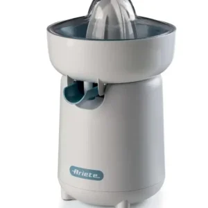 Professionale Ariete 417 Spremiagrumi Breakfast, 40W, 2 coni di spremitura, Coperchio di protezione, Beccuccio antigoccia, Rotazione a destra e a sinistra, Piedini antiscivolo, Dark & Sahara Grey