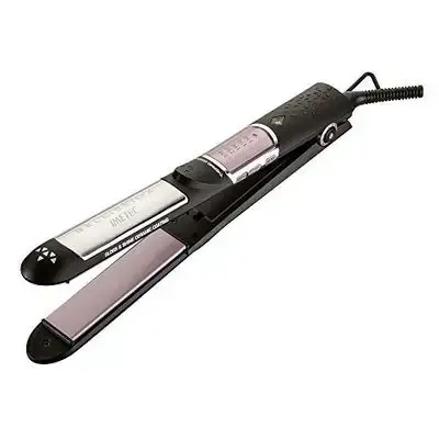 Popolare Imetec 11504 messa in piega Piastra per capelli Caldo Nero, Rosa