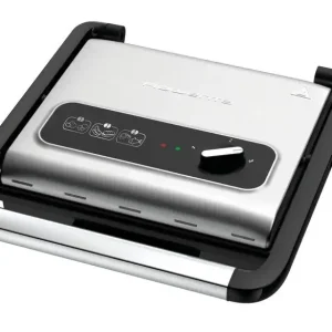 Compra Oggi Stesso Rowenta GR242D Inicio Grill Adjust, Griglia Multifunzione per Carne e Verdura, 3 Livelli di Cottura, 2000 W, Ghisa