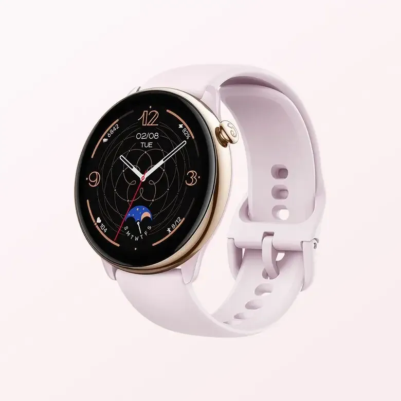 Subito Disponibile Amazfit GTR Mini 3,25 cm (1.28") AMOLED 42 mm Oro, Rosa GPS (satellitare)