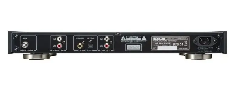 TEAC CD-P750DAB-B lettore CD Registratore CD Nero Offerta Lampo