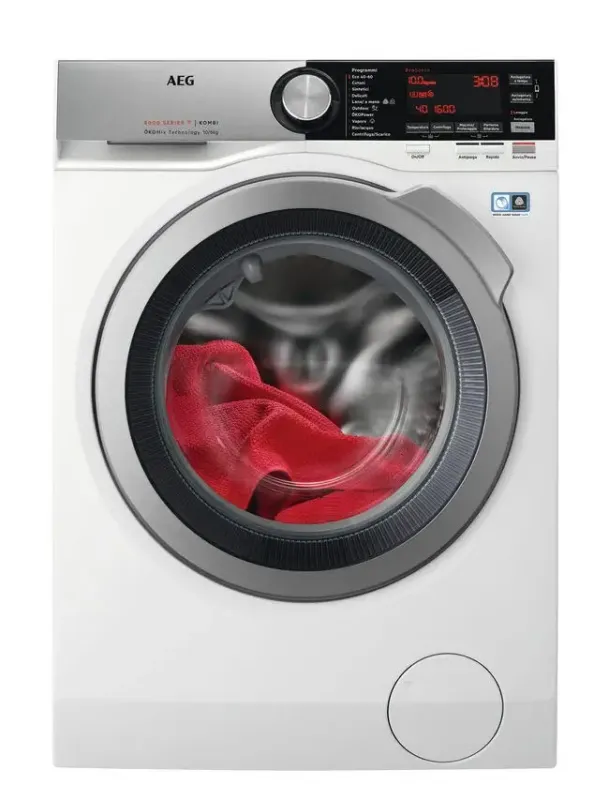 AEG L8WEC166XC lavasciuga Libera installazione Caricamento frontale Bianco E Promozione