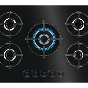 Electrolux EGG75372K Piano Cottura 75 cm Gas Nero 5 Fornelli Esclusivo
