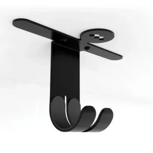 Professionale Meliconi 489004 supporto per bicicletta Portabiciclette da esterno Montaggio a soffitto Nero